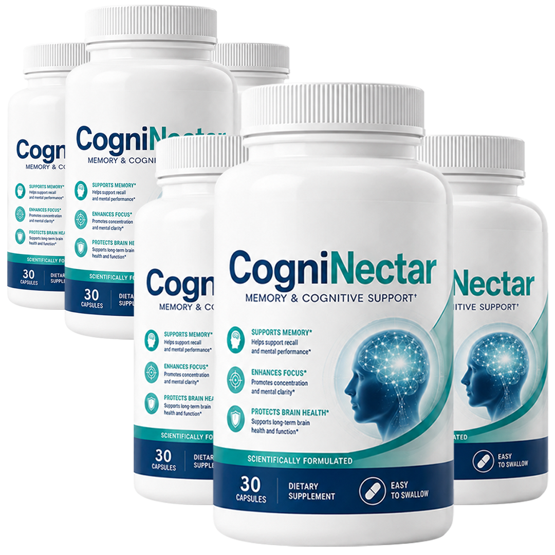 CogniNectar supplement six-bottle package